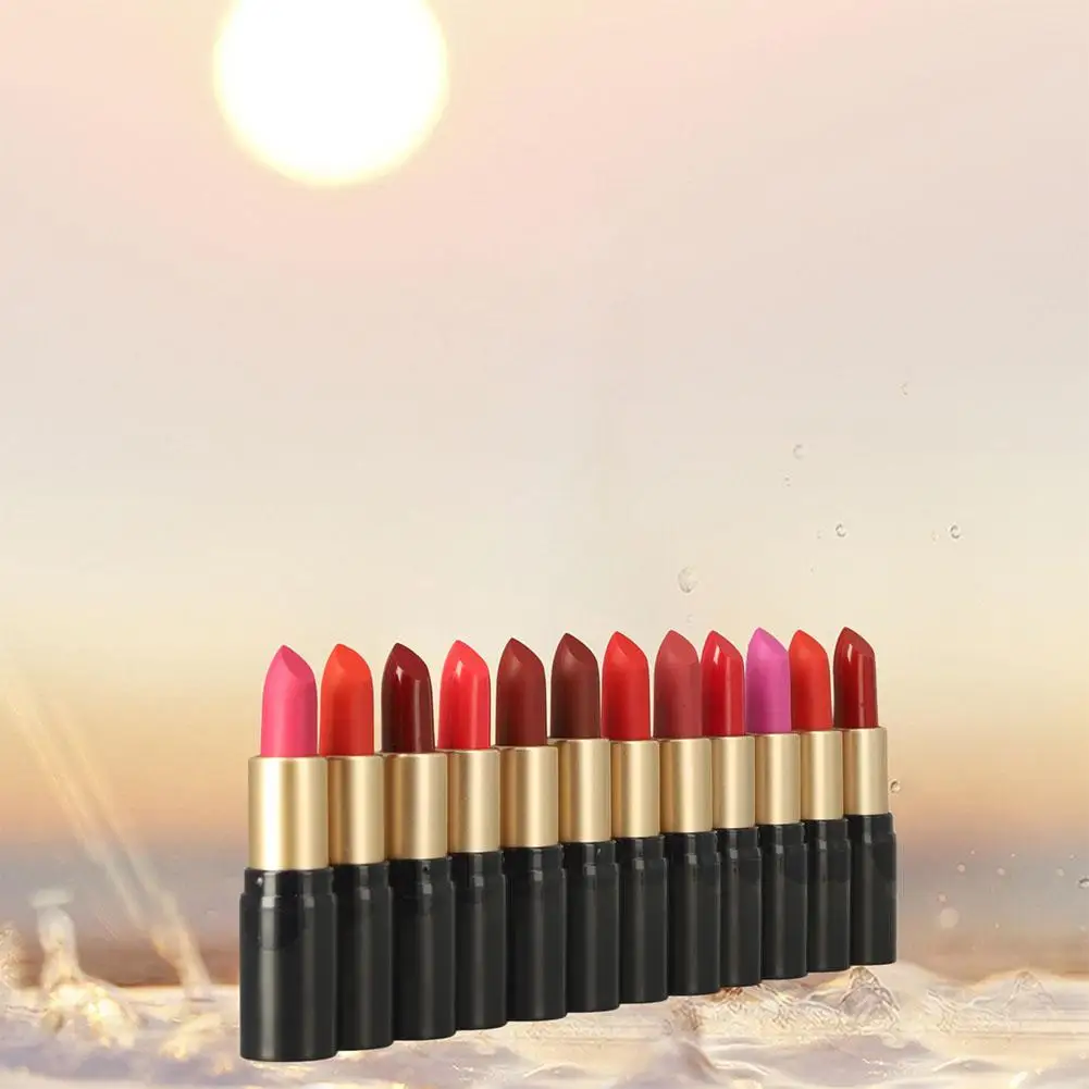 Original Tube Lipstick Smooth Long Lasting Mini Tube Mate Velvet Lipstick Moisturizer Gloss Waterproof Lip Lipstick Cosmetic