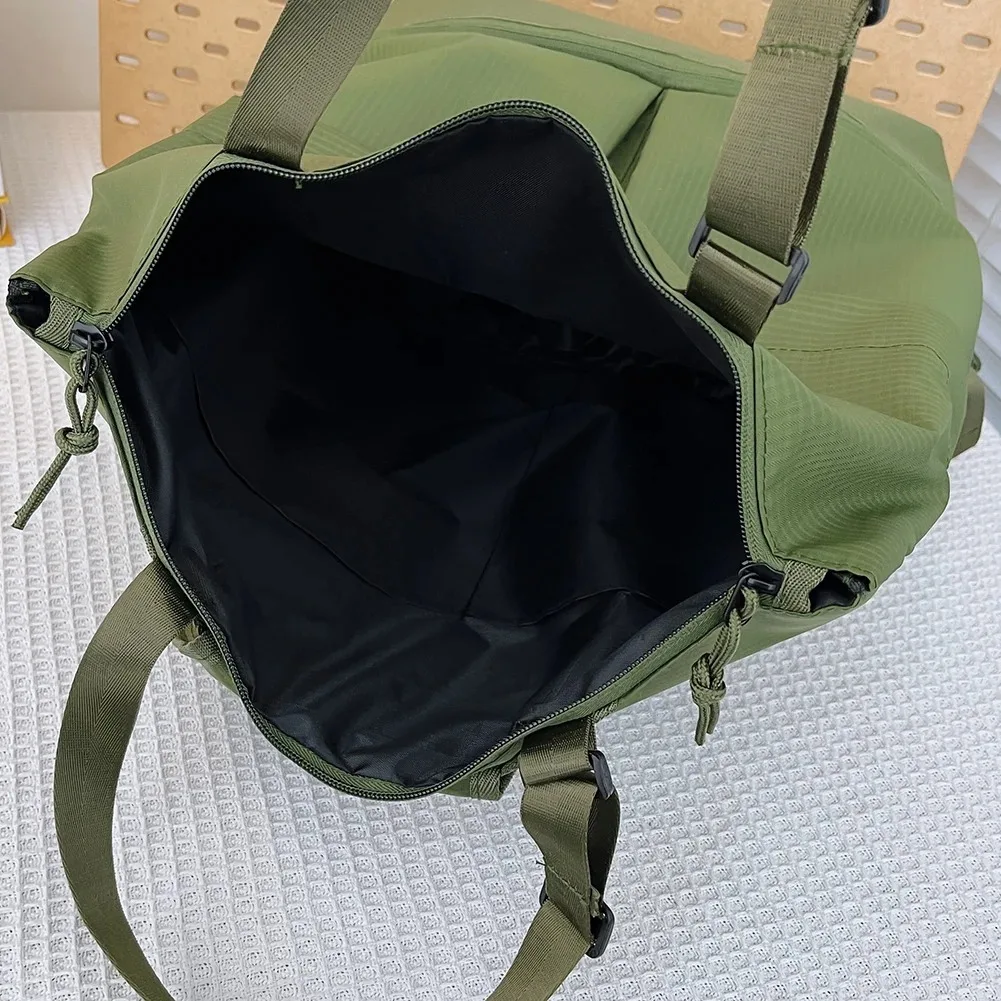 Y2K Unisex Large Capacity Nylon Backpack Men Waterproof Sports Bag Women Casual Travel Backbag Trend School Bags Leisure Handbag