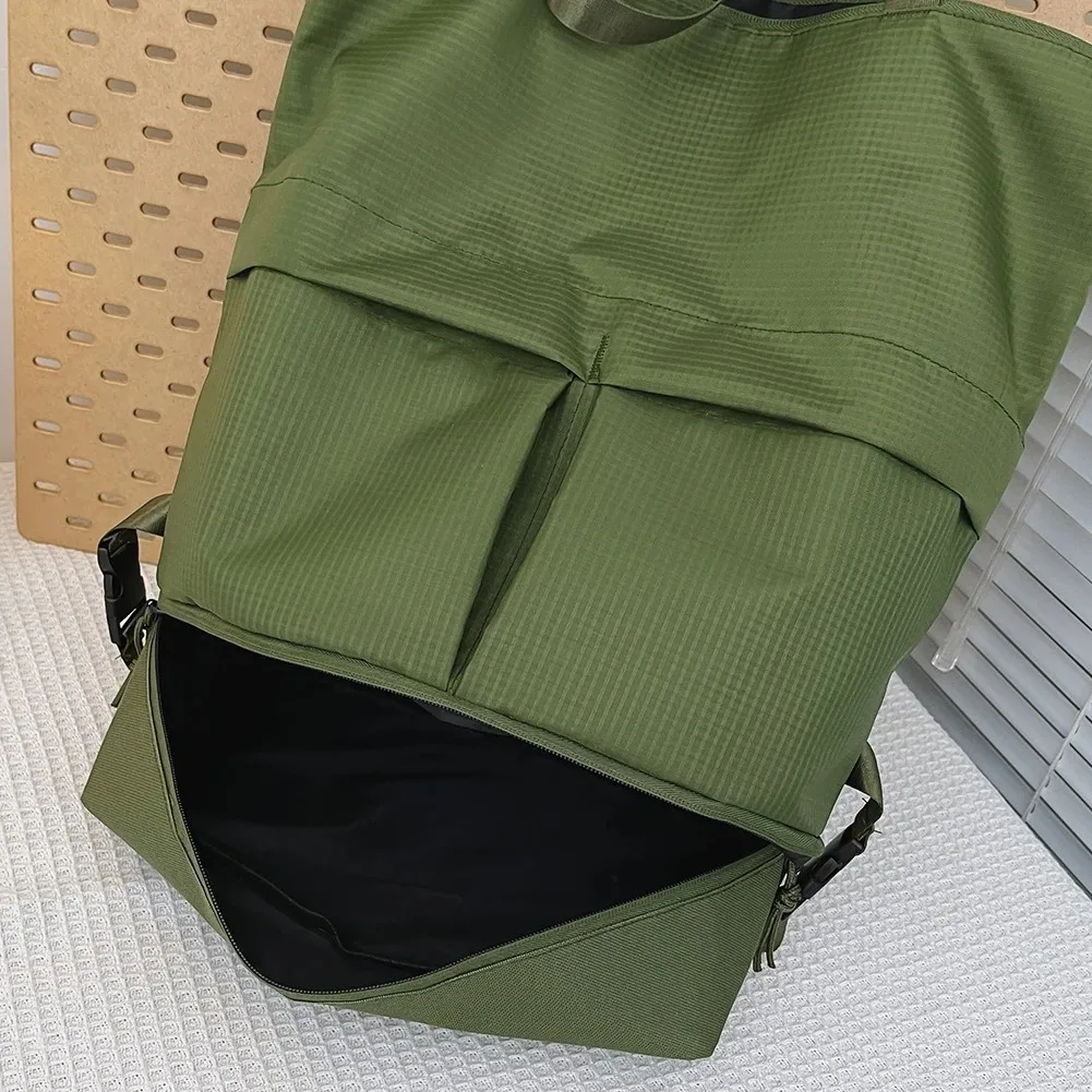 Y2K Unisex Large Capacity Nylon Backpack Men Waterproof Sports Bag Women Casual Travel Backbag Trend School Bags Leisure Handbag