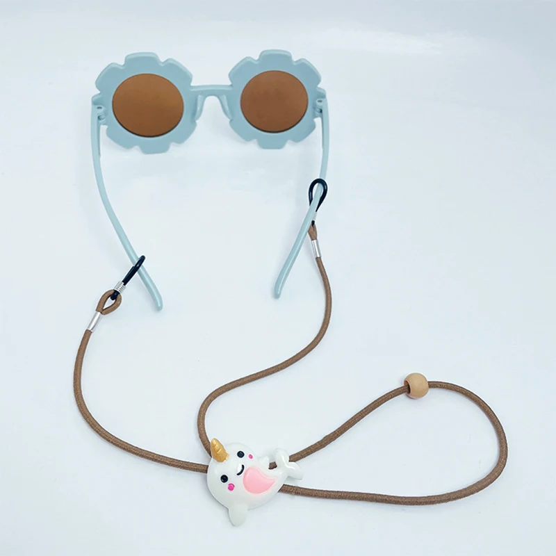 Children Glasses Rope Glasses Lanyard Anti-Lost Kawaii Cartoon Hanging Neck Glasses Chain Sunglasses Lanyards Eyewear Cord