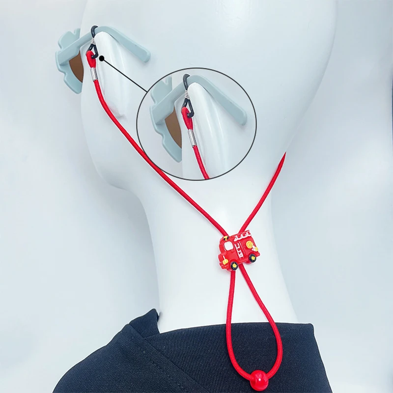 Children Glasses Rope Glasses Lanyard Anti-Lost Kawaii Cartoon Hanging Neck Glasses Chain Sunglasses Lanyards Eyewear Cord