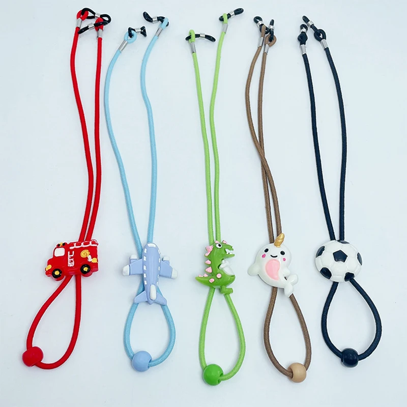 Children Glasses Rope Glasses Lanyard Anti-Lost Kawaii Cartoon Hanging Neck Glasses Chain Sunglasses Lanyards Eyewear Cord