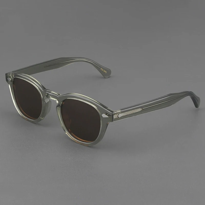 Polarized Sunglasses Men Lemtosh Johnny Depp Brand Sun Glasses Lens Woman Luxury Vintage Acetate Driver's Shade