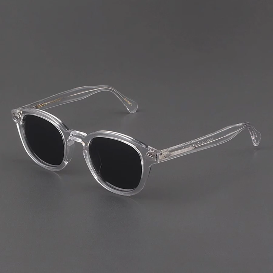 Polarized Sunglasses Men Lemtosh Johnny Depp Brand Sun Glasses Lens Woman Luxury Vintage Acetate Driver's Shade