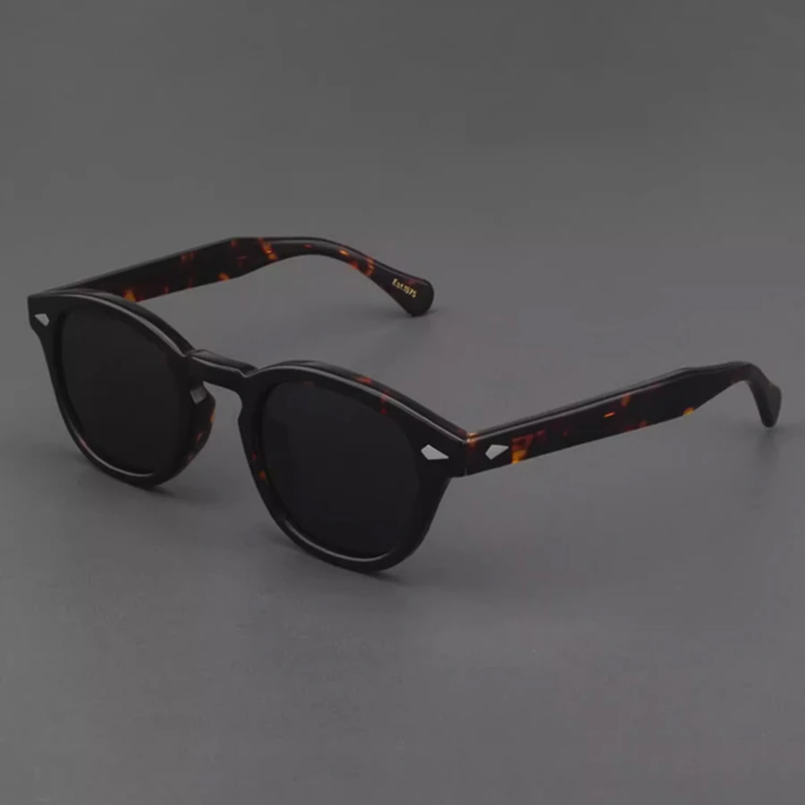 Polarized Sunglasses Men Lemtosh Johnny Depp Brand Sun Glasses Lens Woman Luxury Vintage Acetate Driver's Shade