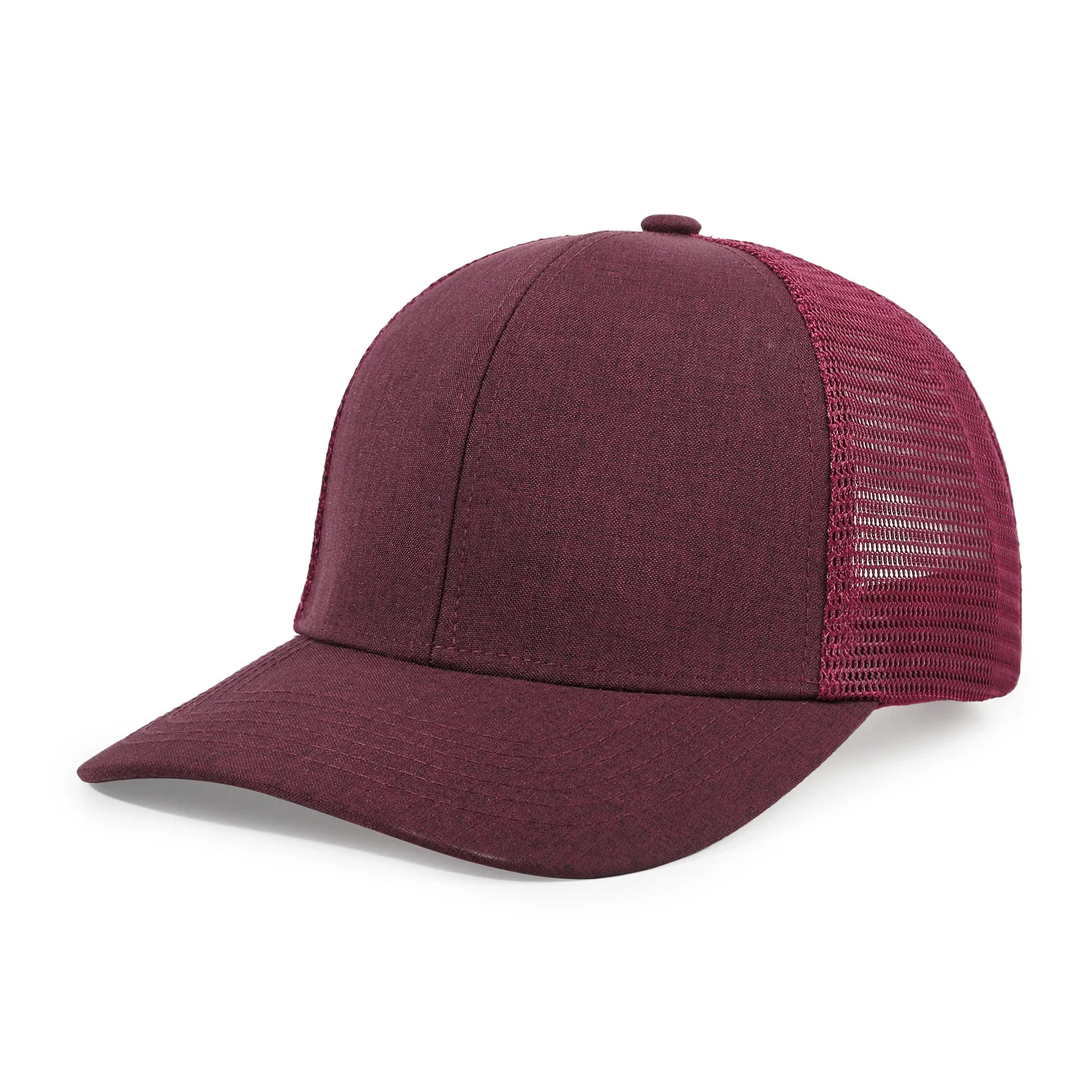 Custom Logo Richardson 112 Trucker Cap Unisex Flat Bill Hip Hop Snapbacks Hats Summer Breathable Mesh Baseball Caps Gorros