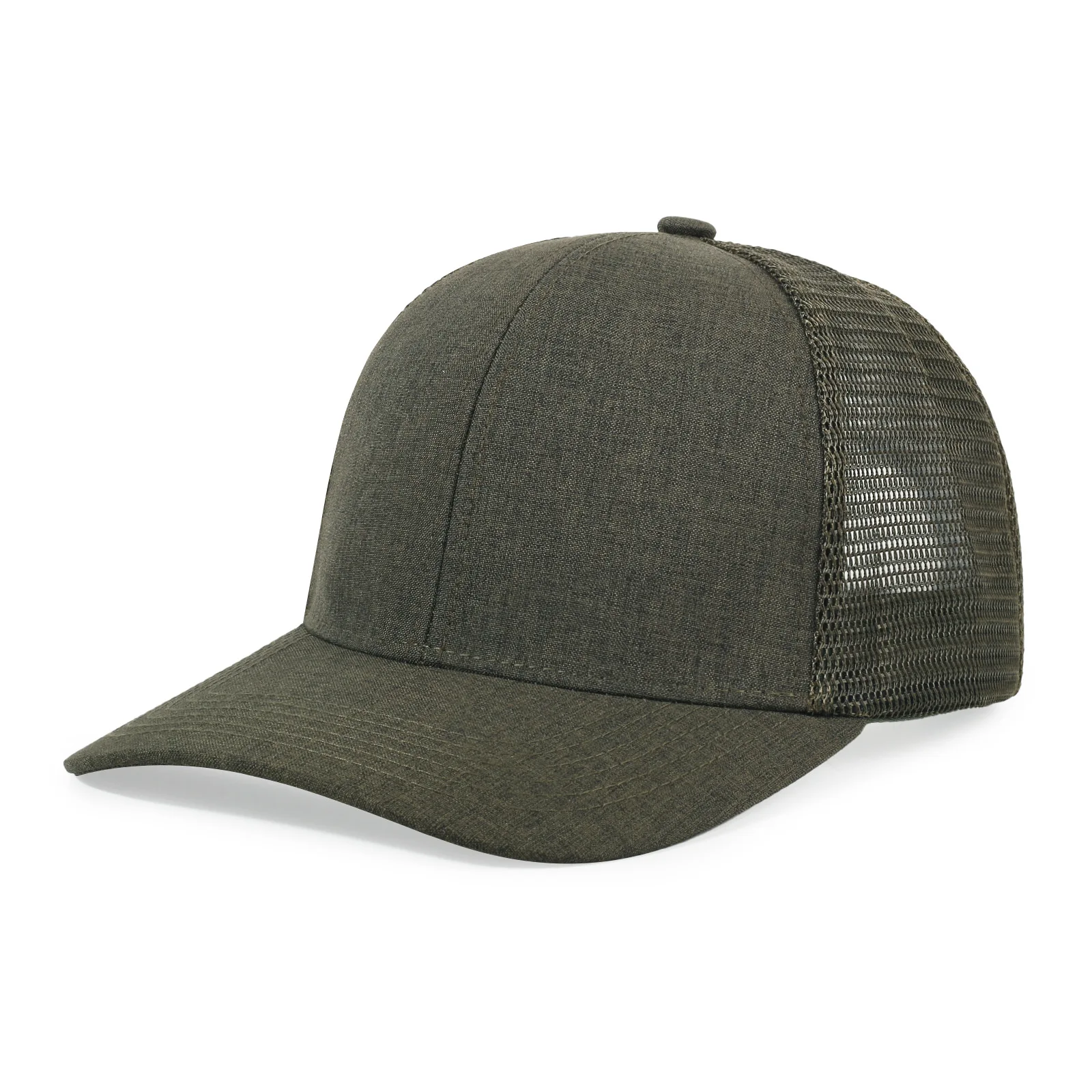 Custom Logo Richardson 112 Trucker Cap Unisex Flat Bill Hip Hop Snapbacks Hats Summer Breathable Mesh Baseball Caps Gorros