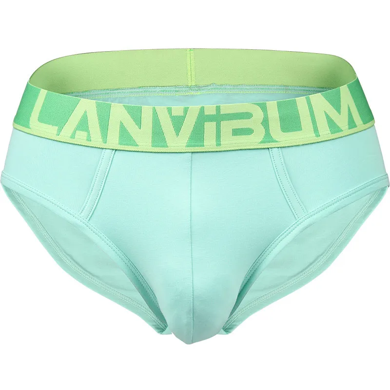 Mens Underwear New Brand Antibacterial Brief Soft Cotton Solid Male Stretch U Convex Pouch Solid Cuecas Shorts Slips Underpants