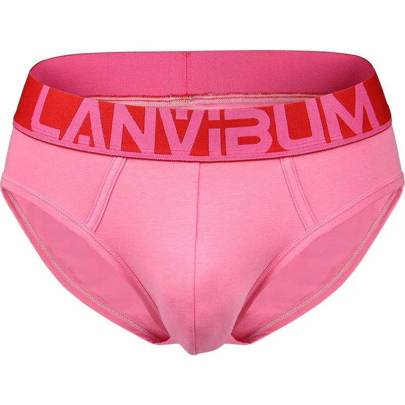 Mens Underwear New Brand Antibacterial Brief Soft Cotton Solid Male Stretch U Convex Pouch Solid Cuecas Shorts Slips Underpants