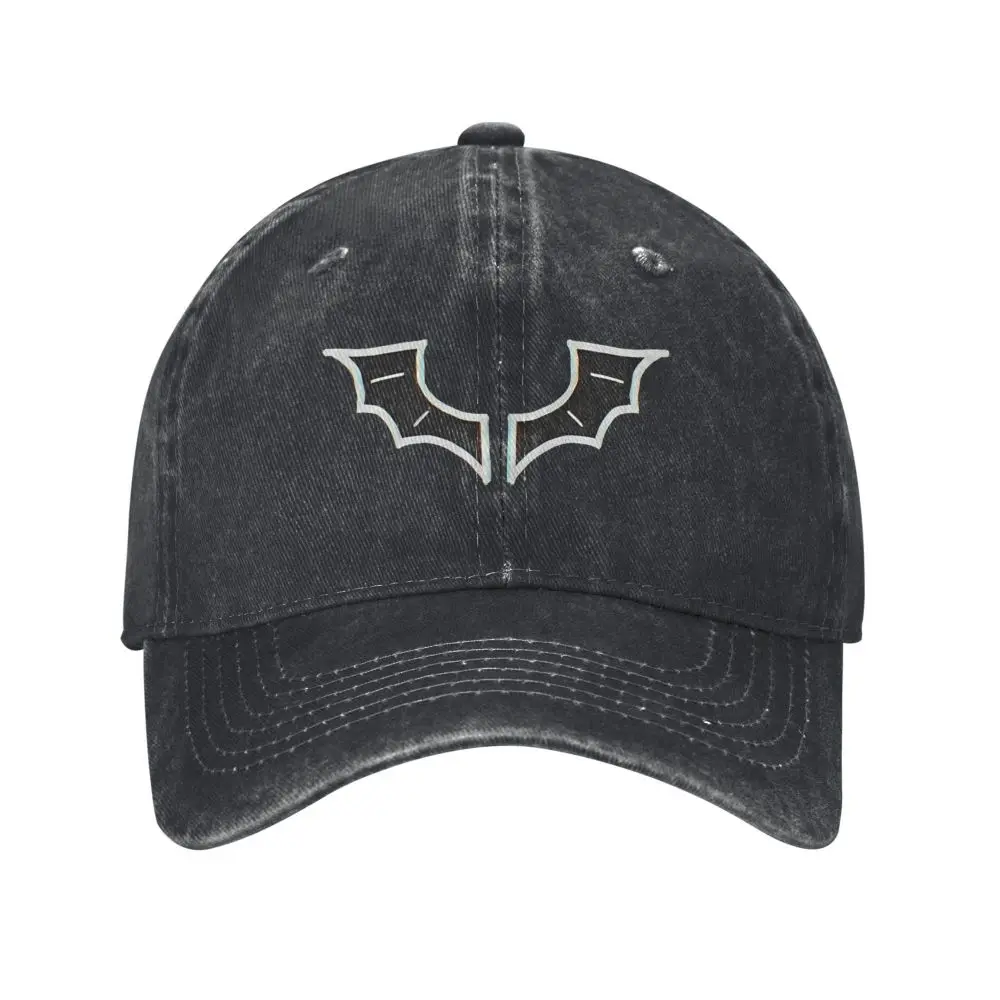 Bat Wings Denim Baseball Cap Duki Face Tattoo Kpop Rock Trucker Dad Hat Summer Men Women Fashion Sunscreen Baseball Caps