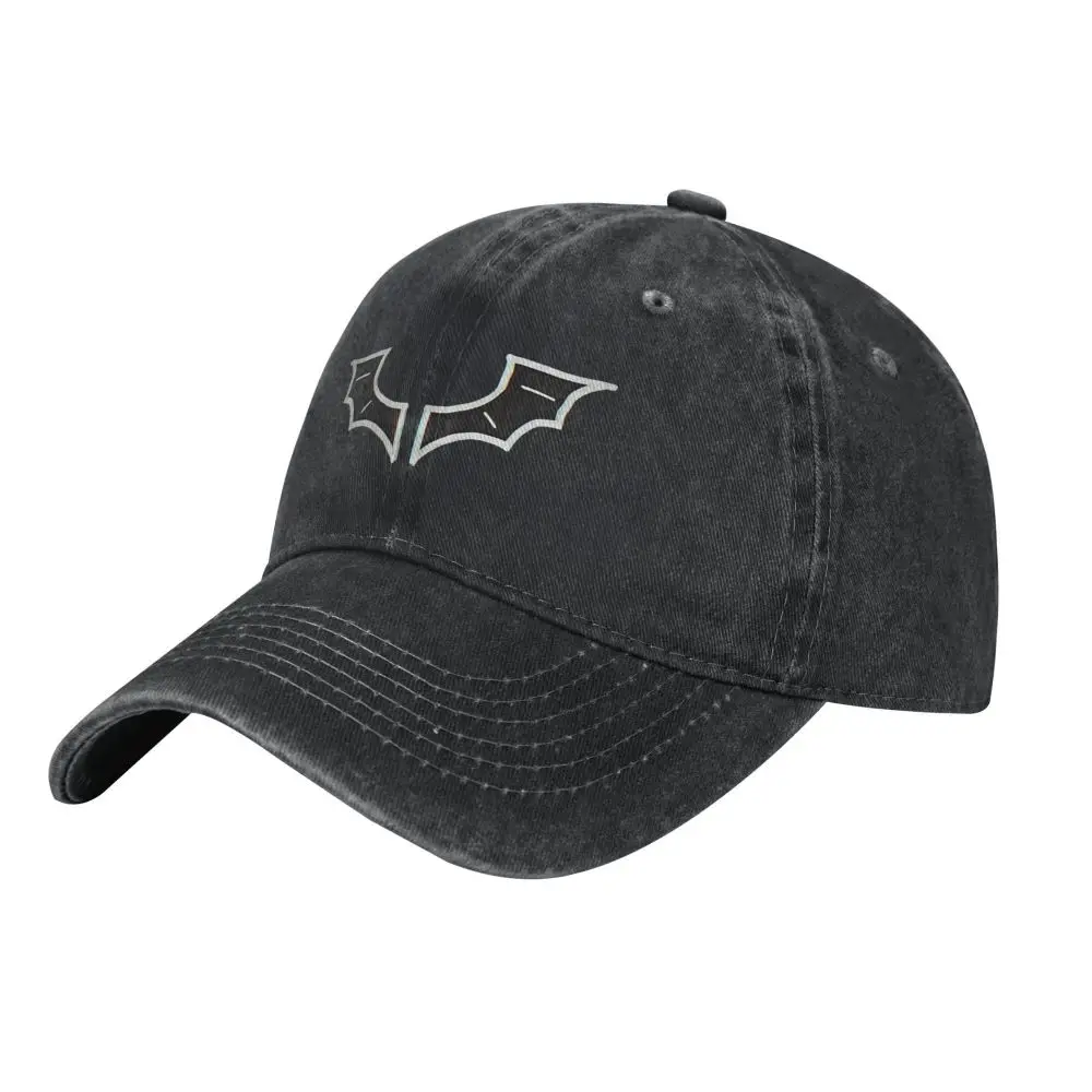 Bat Wings Denim Baseball Cap Duki Face Tattoo Kpop Rock Trucker Dad Hat Summer Men Women Fashion Sunscreen Baseball Caps