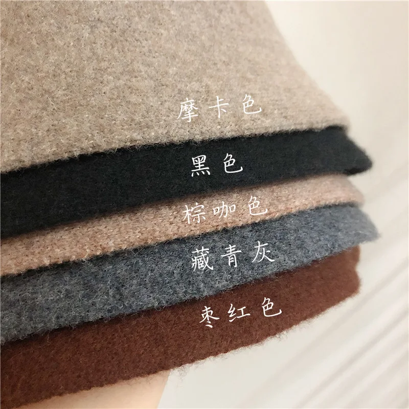 Japanese Real Woolen Vintage Warm Bucket Hat for Women Felt Retro Dome Wool Hats Female Fashion British Style Panama Caps Bonnet