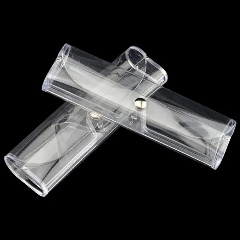 Ultralight Portable Reading Glasses Case Box Transparent Small Storage Holder Eyeglasses Organizer for Men and Women