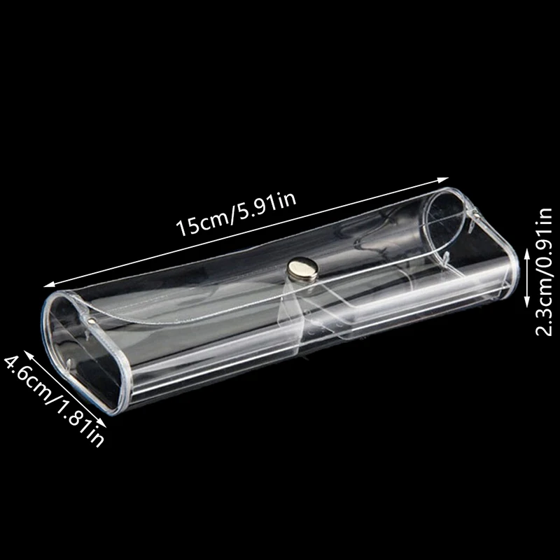 Ultralight Portable Reading Glasses Case Box Transparent Small Storage Holder Eyeglasses Organizer for Men and Women