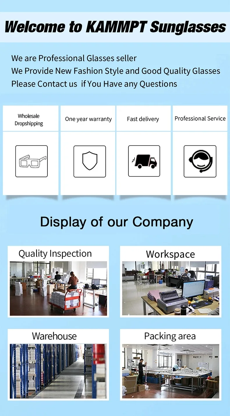 KAMMPT Women Square Decor Glasses Candy Color Blue Light Blocking Eyewear Trendy Brand Design Oversize Eyeglasses for Ladies