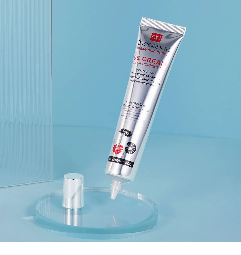 Moisturizing Correcting CC Cream Waterproof Anti-sweat Makeup Before Concealer Lasting Women Makeup Protect Skin erborian Make