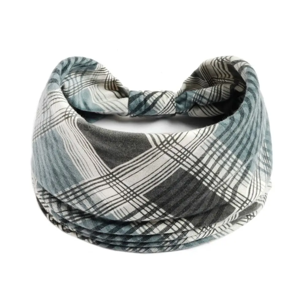 Fashion Boho Ethnic Style Headbands Vintage Knot Elastic Turban Headwrap For Women Girls Hair Band Soft Bandana Hair Accessories