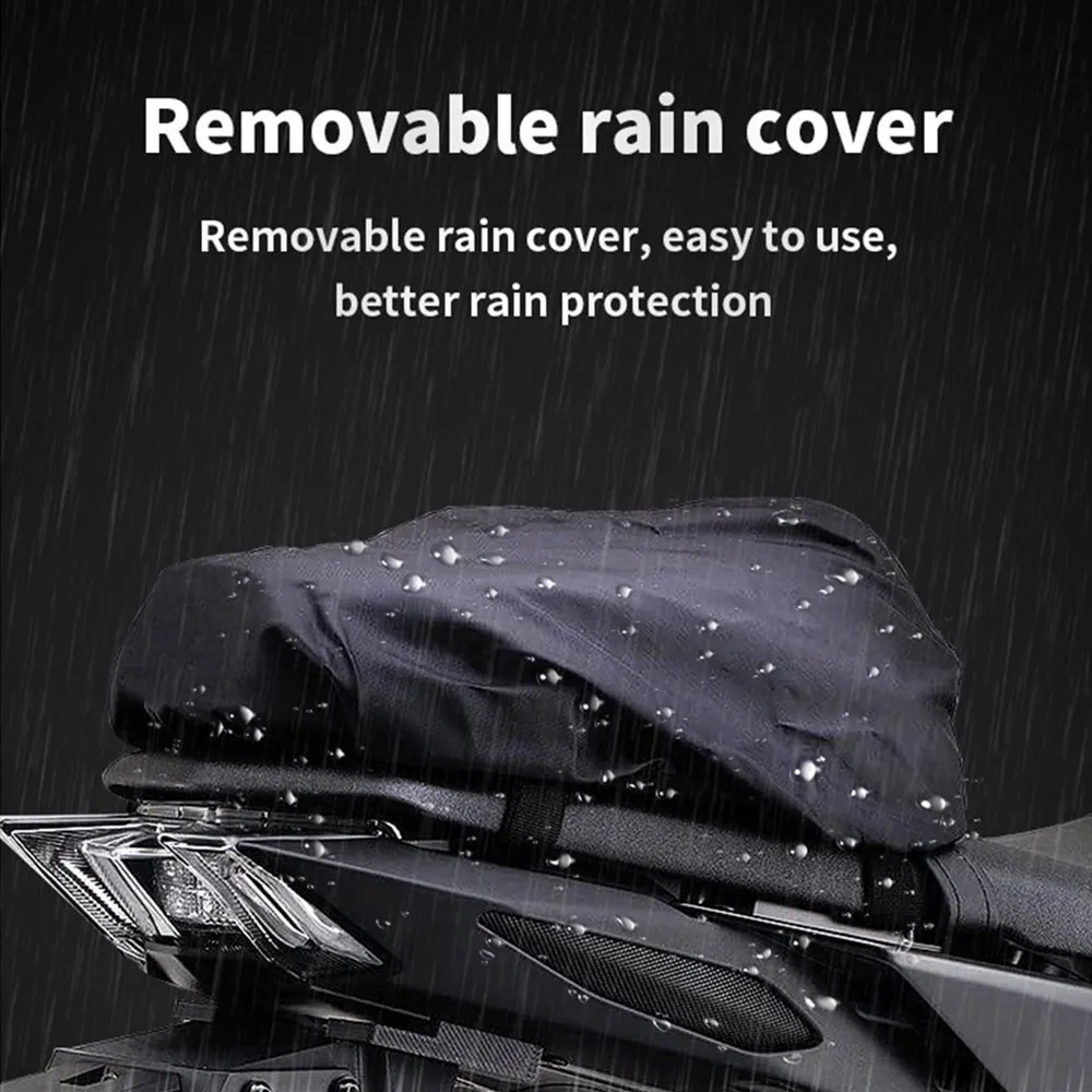 Waterproof Motorcycle Rear Seat Bag Multifunction Crossbody Shoulder Bag Motorcycle Tail Bag for Harley BMW Honda Motocross