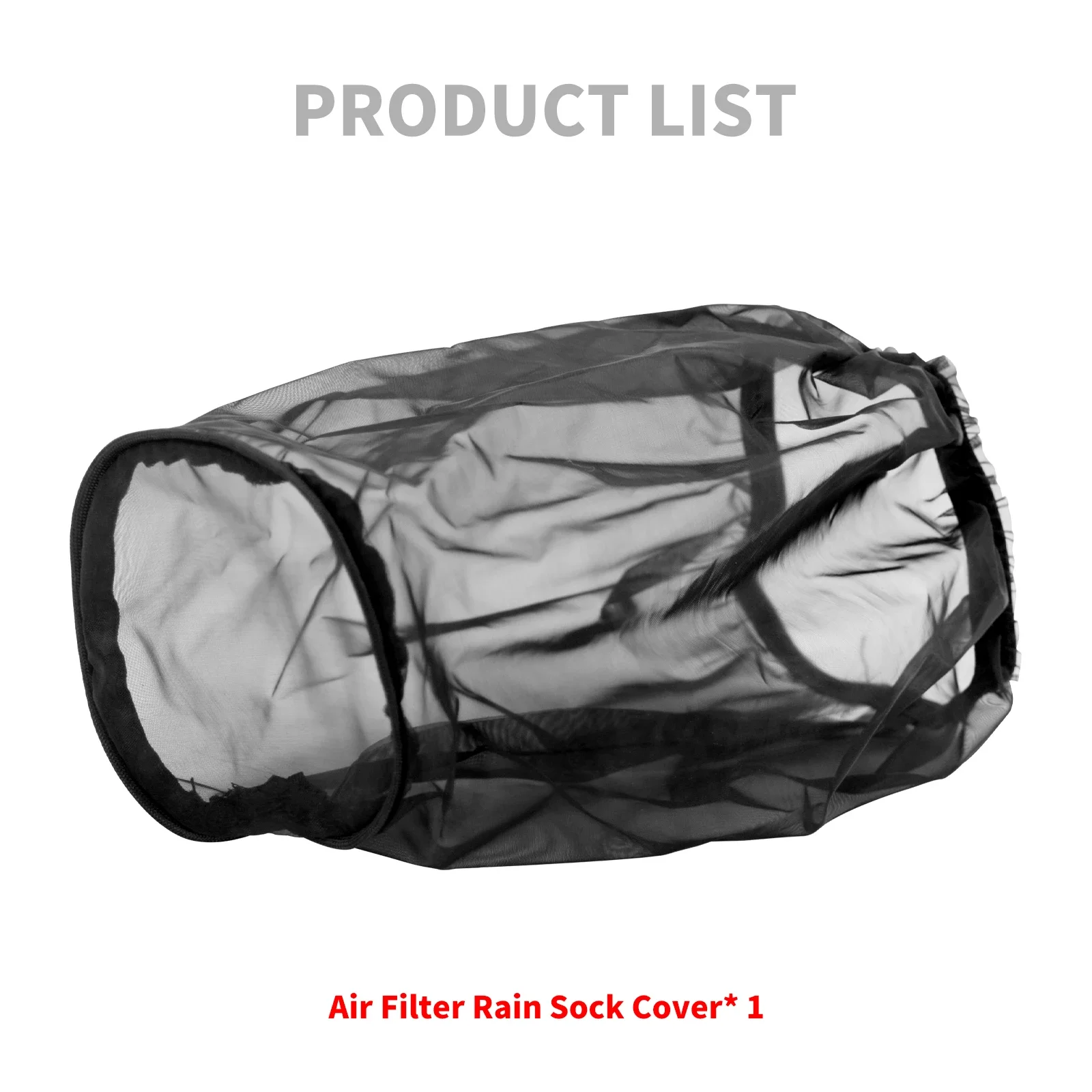Motorcycle Air Filter Rain Sock Air Cleaner Breathable Waterproof Dustproof Cover For Harley Touring FLHR Sportster Softail Dyna