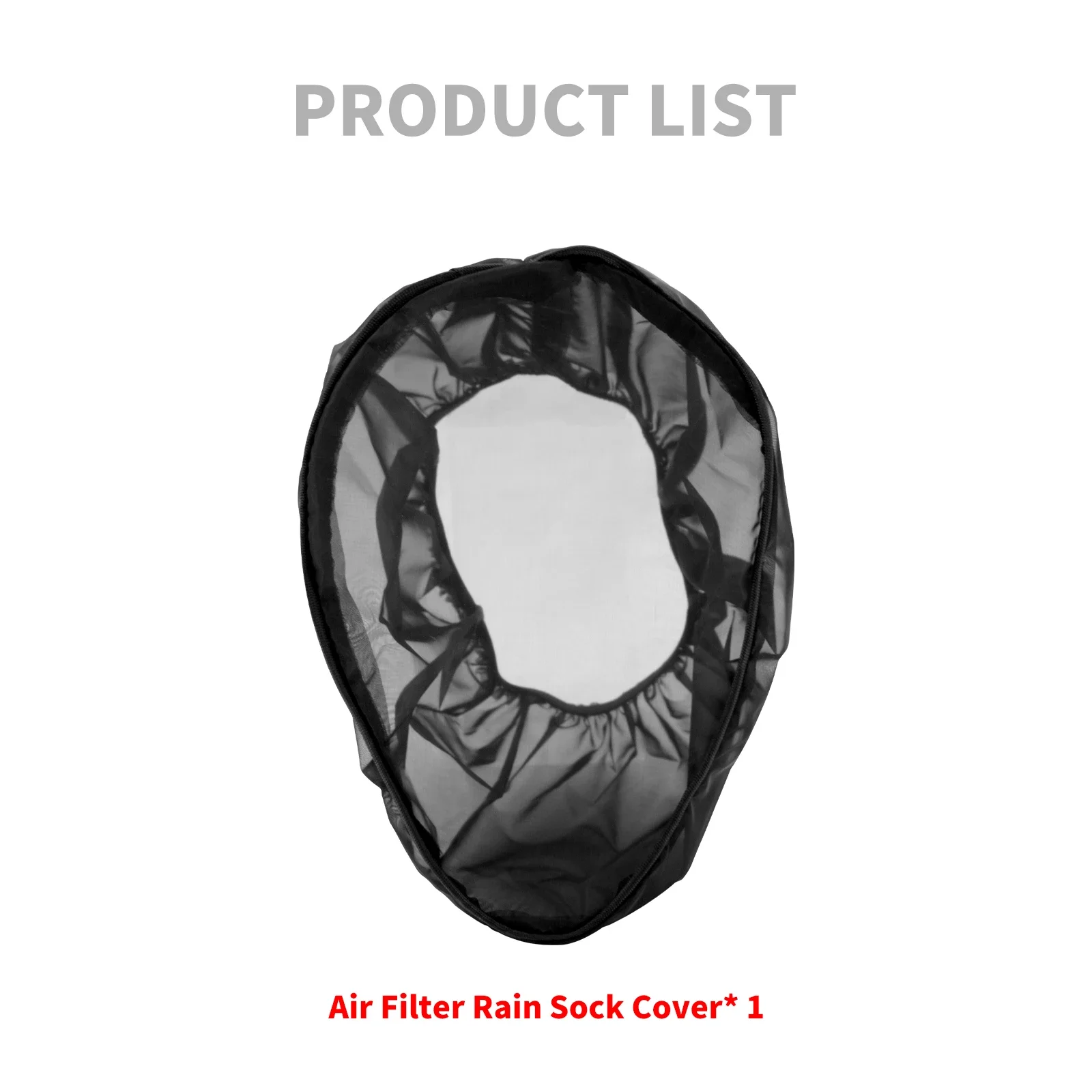 Motorcycle Air Filter Rain Sock Air Cleaner Breathable Waterproof Dustproof Cover For Harley Touring FLHR Sportster Softail Dyna