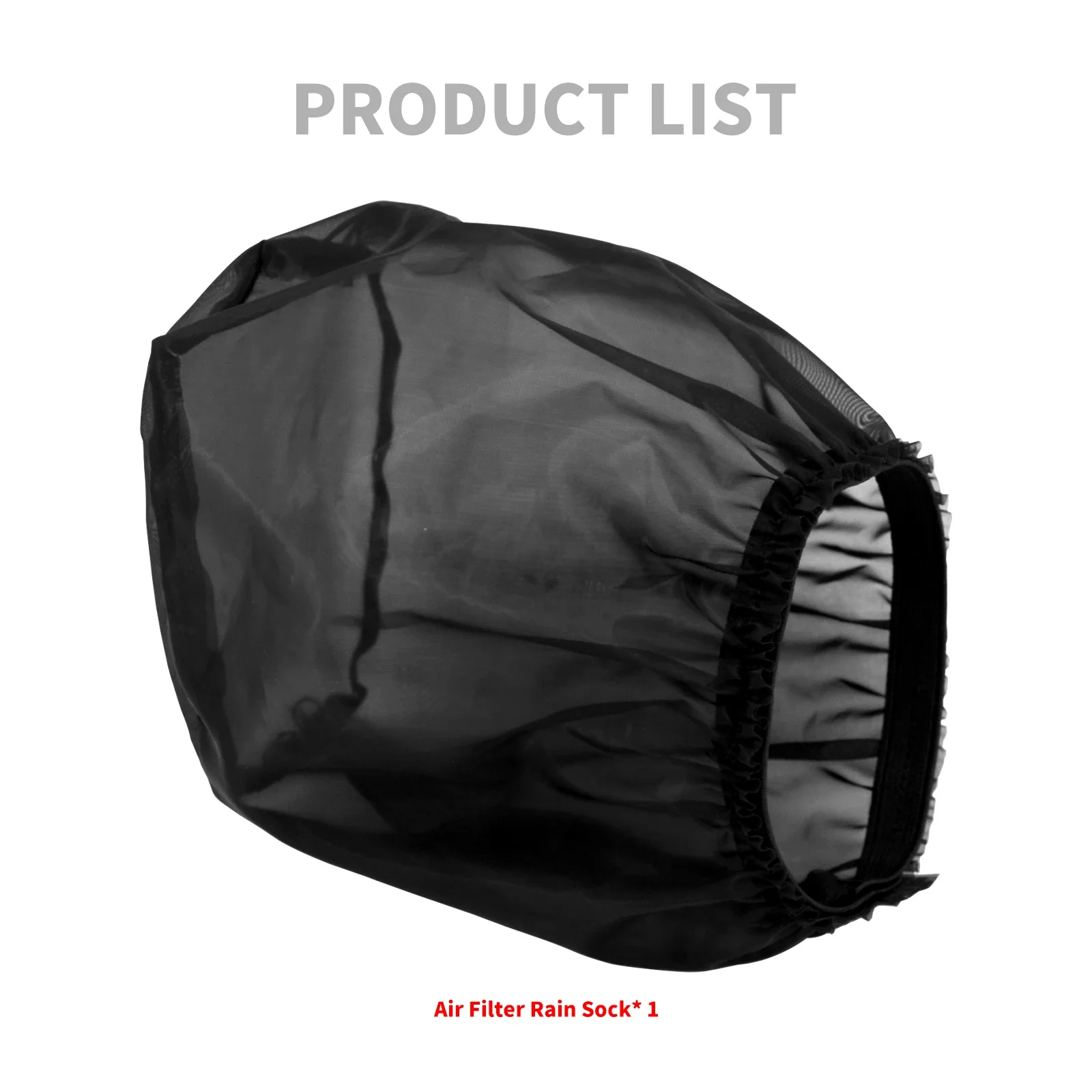 Motorcycle Air Filter Rain Sock Air Cleaner Breathable Waterproof Dustproof Cover For Harley Touring FLHR Sportster Softail Dyna