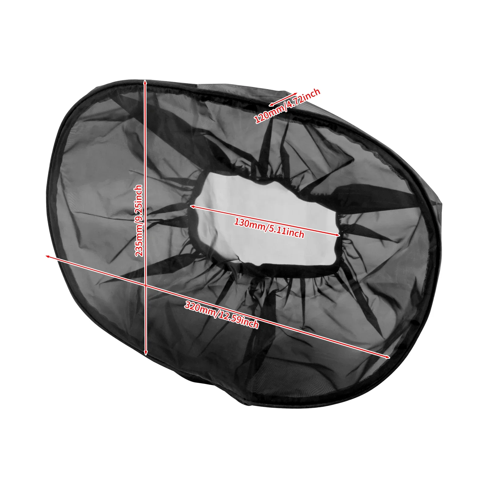 Motorcycle Air Filter Rain Sock Air Cleaner Breathable Waterproof Dustproof Cover For Harley Touring FLHR Sportster Softail Dyna