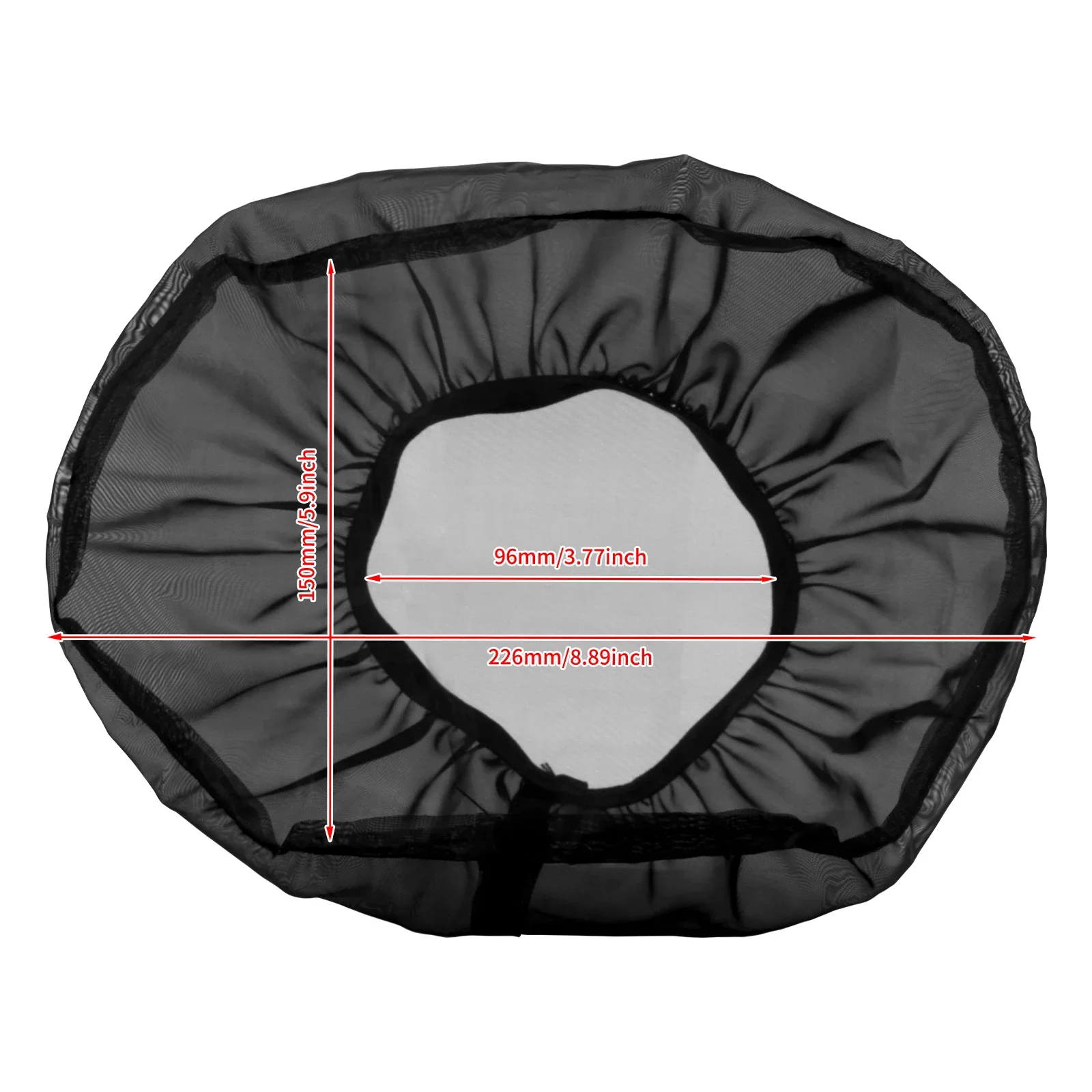 Motorcycle Air Filter Rain Sock Air Cleaner Breathable Waterproof Dustproof Cover For Harley Touring FLHR Sportster Softail Dyna