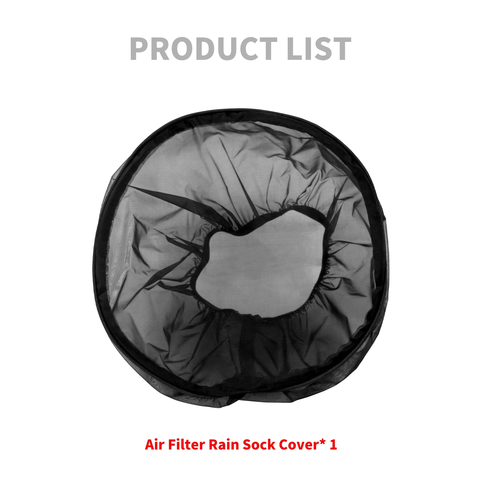 Motorcycle Air Filter Rain Sock Air Cleaner Breathable Waterproof Dustproof Cover For Harley Touring FLHR Sportster Softail Dyna