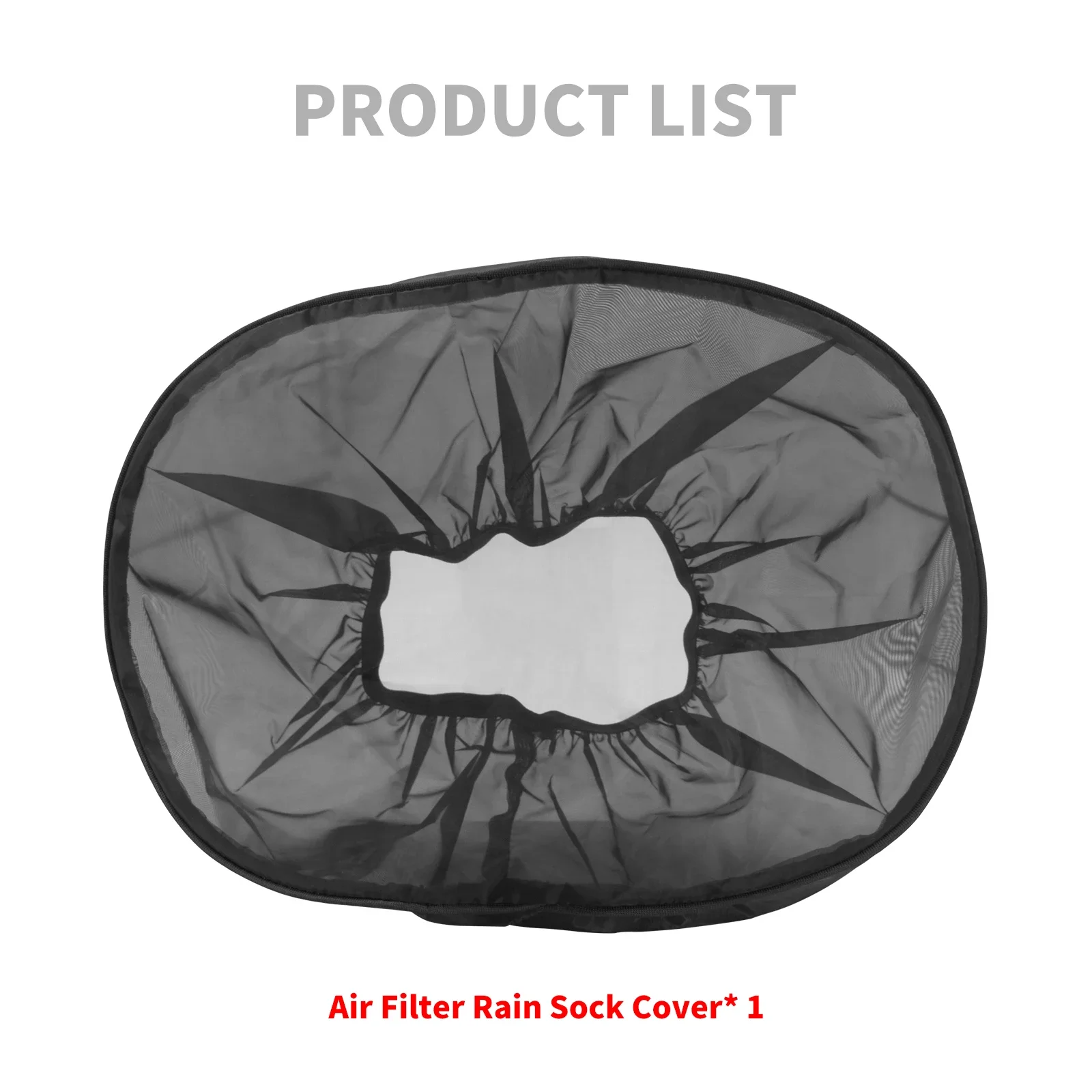 Motorcycle Air Filter Rain Sock Air Cleaner Breathable Waterproof Dustproof Cover For Harley Touring FLHR Sportster Softail Dyna