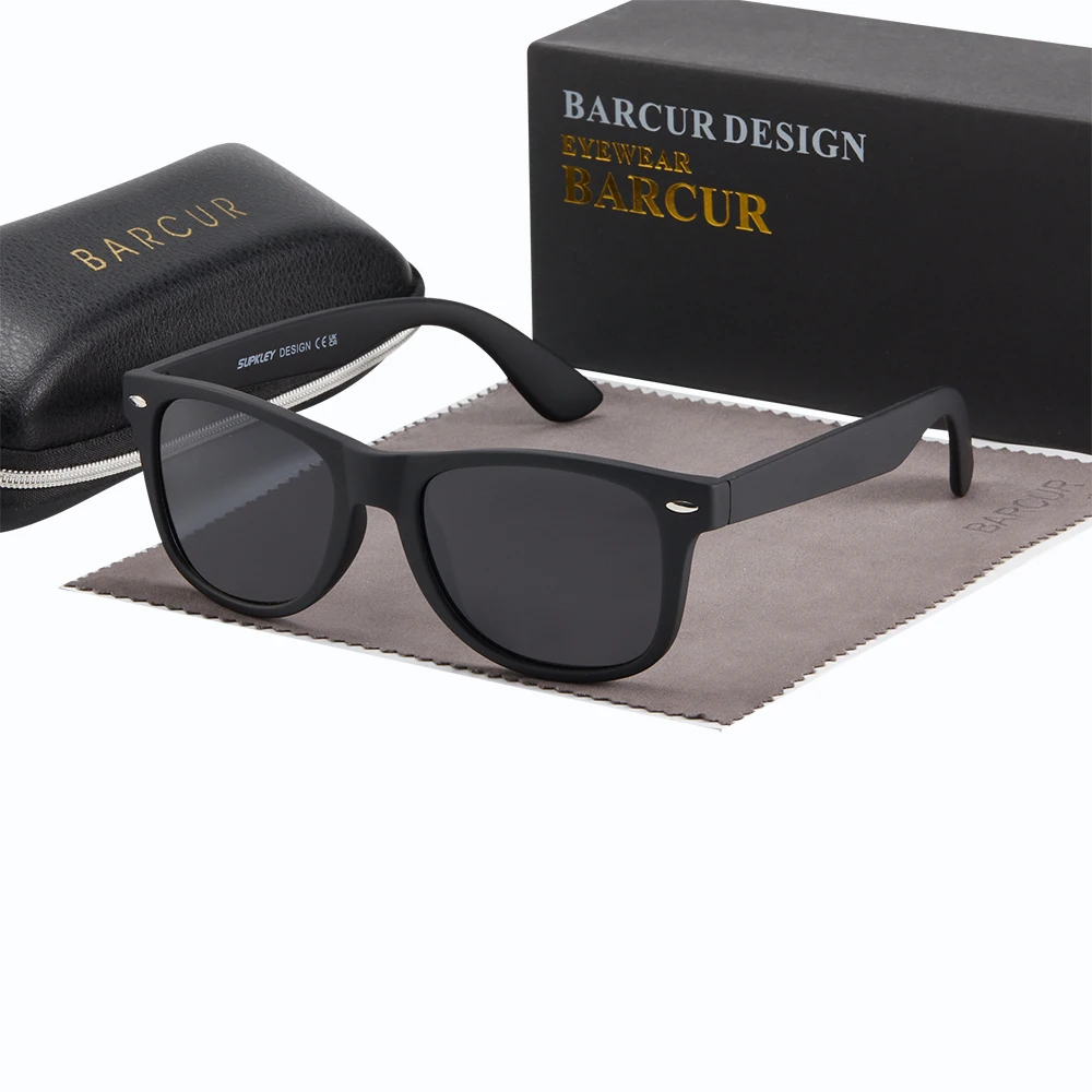 BARCUR Brand Men Sports Sunglasses Women Ultra Light PC High-quality Frame UV400 Outdoor Activity Driving Cycling Sunglasses