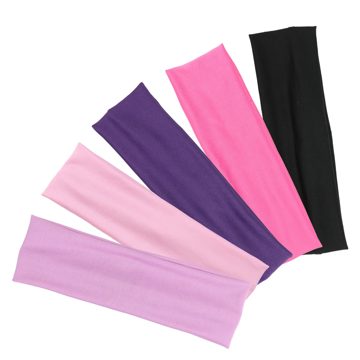 1pc Non-Slip Elastic Sport Headbands Women Men Sweat-absorbing Running Yoga Spa Hairbands Sweatband Wash Face Makeup Headwrap