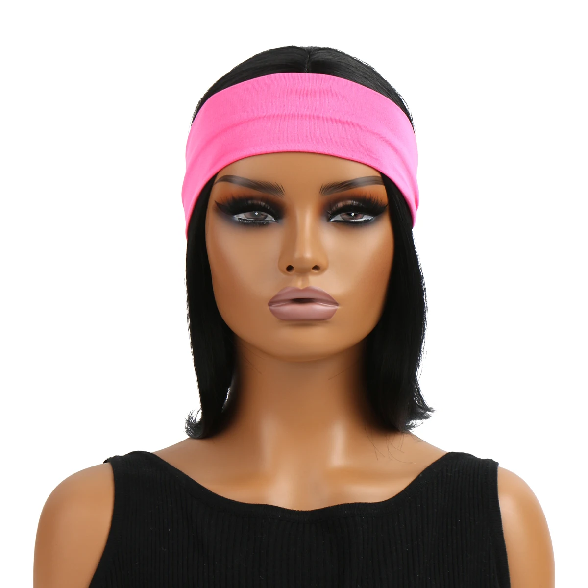 1pc Non-Slip Elastic Sport Headbands Women Men Sweat-absorbing Running Yoga Spa Hairbands Sweatband Wash Face Makeup Headwrap