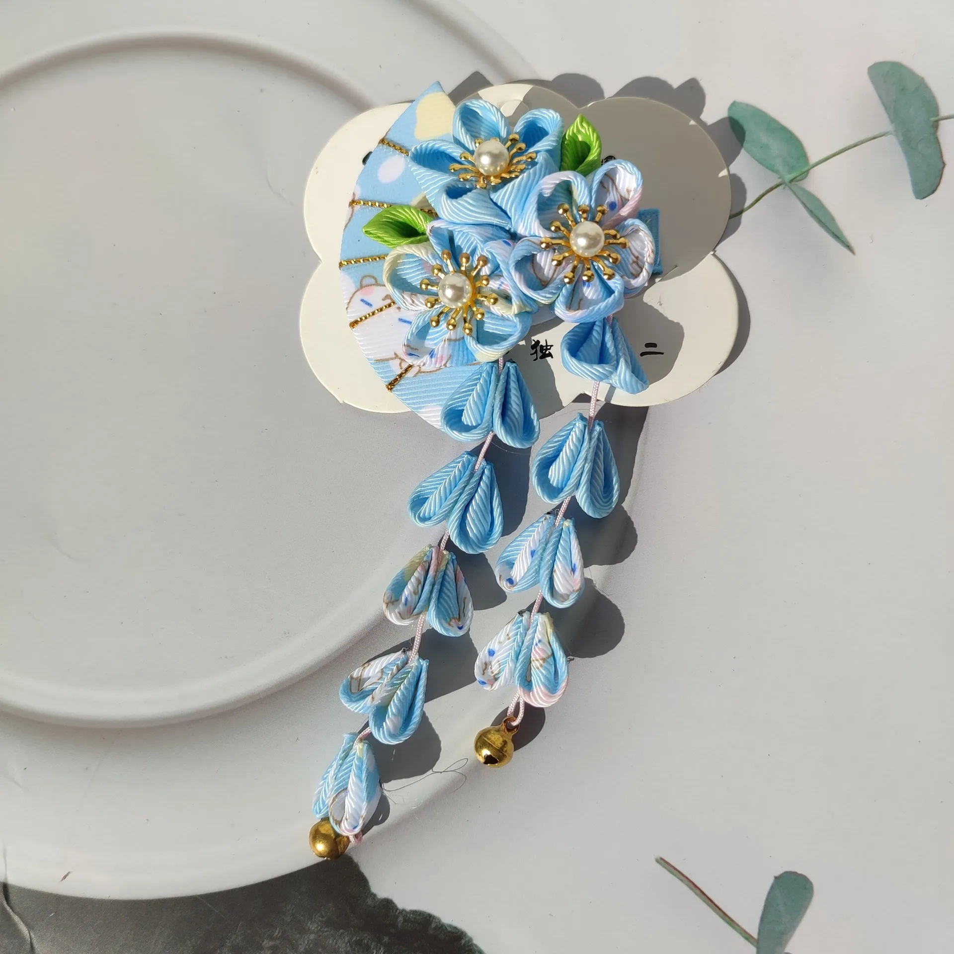 1PC Japanese Style Hairpin Flower Tassel Hair Clips Kimono Hair Accessories for Women Hairpin Headdress Barrettes Hairpins