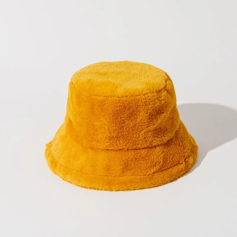 Autumn Winter Panama Hat Women Faux Fur Zebra Print Plush Velvet Warm Fisherman Cap Female Bucket Hats Skullies & Beanies Caps