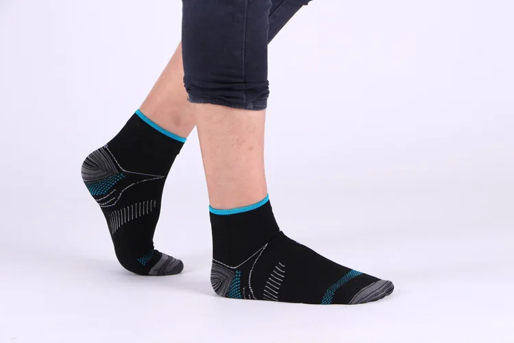 Compression Foot Socks For Men Women Plantar Fasciitis Heel Spurs Pain Venous Running Sports Socks Casual Cotton Ankle Sock Gift
