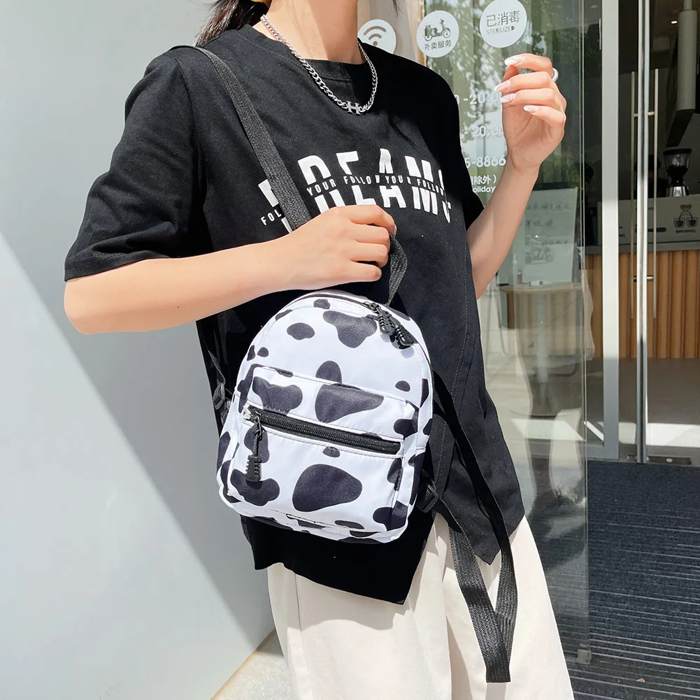 Fashion Women Rucksack Mini Backpack Animal Pattern Printing Handbags High Capacity Travel Bags Casual Bag Cosmetic Bag Rucksack