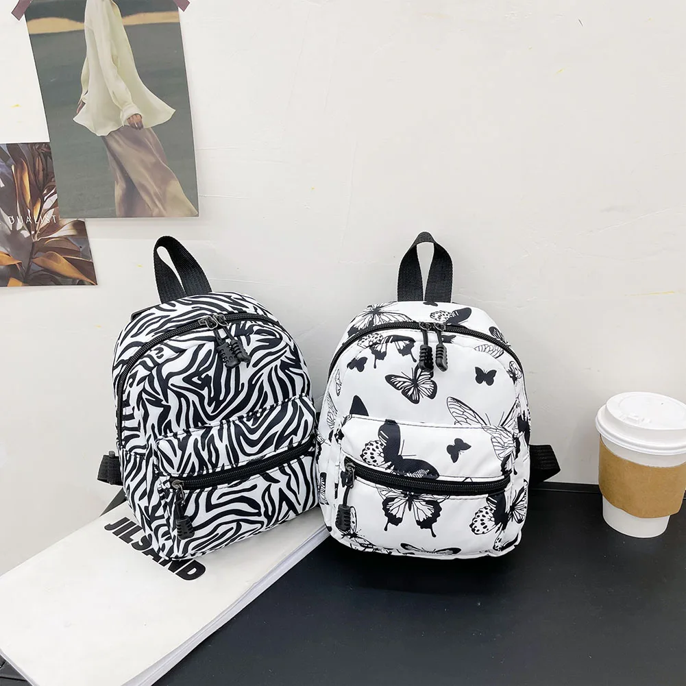Fashion Women Rucksack Mini Backpack Animal Pattern Printing Handbags High Capacity Travel Bags Casual Bag Cosmetic Bag Rucksack
