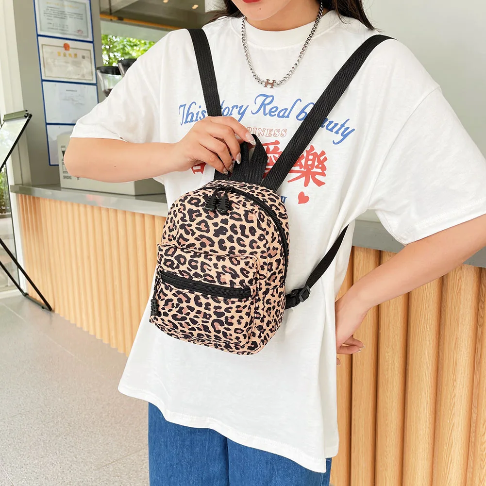 Fashion Women Rucksack Mini Backpack Animal Pattern Printing Handbags High Capacity Travel Bags Casual Bag Cosmetic Bag Rucksack