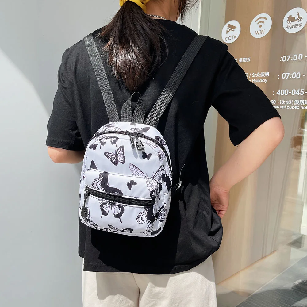 Fashion Women Rucksack Mini Backpack Animal Pattern Printing Handbags High Capacity Travel Bags Casual Bag Cosmetic Bag Rucksack