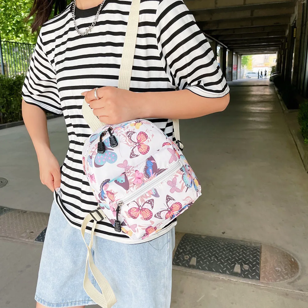 Fashion Women Rucksack Mini Backpack Animal Pattern Printing Handbags High Capacity Travel Bags Casual Bag Cosmetic Bag Rucksack