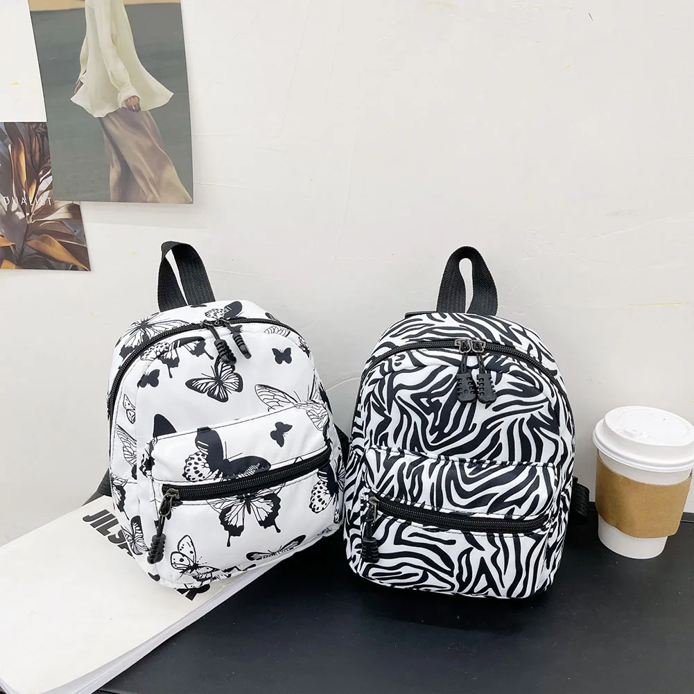 Fashion Women Rucksack Mini Backpack Animal Pattern Printing Handbags High Capacity Travel Bags Casual Bag Cosmetic Bag Rucksack