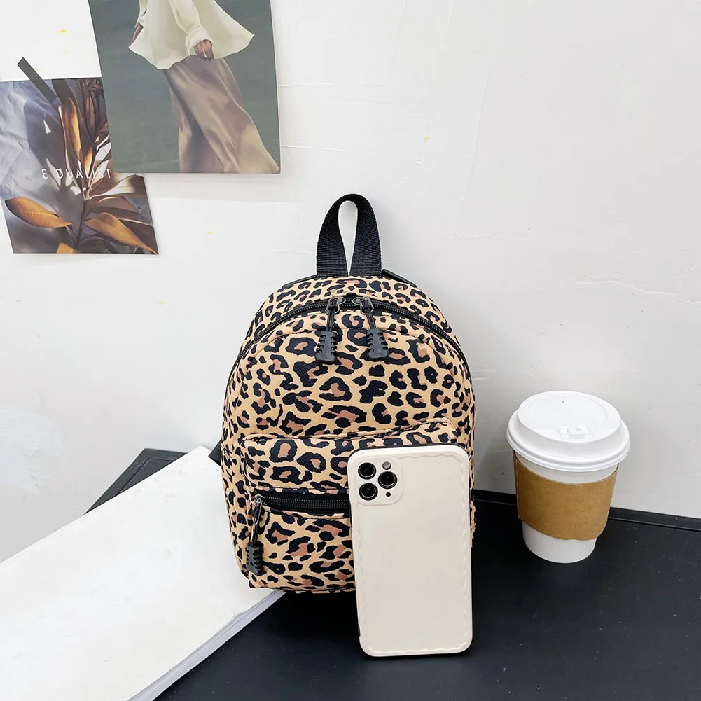 Fashion Women Rucksack Mini Backpack Animal Pattern Printing Handbags High Capacity Travel Bags Casual Bag Cosmetic Bag Rucksack