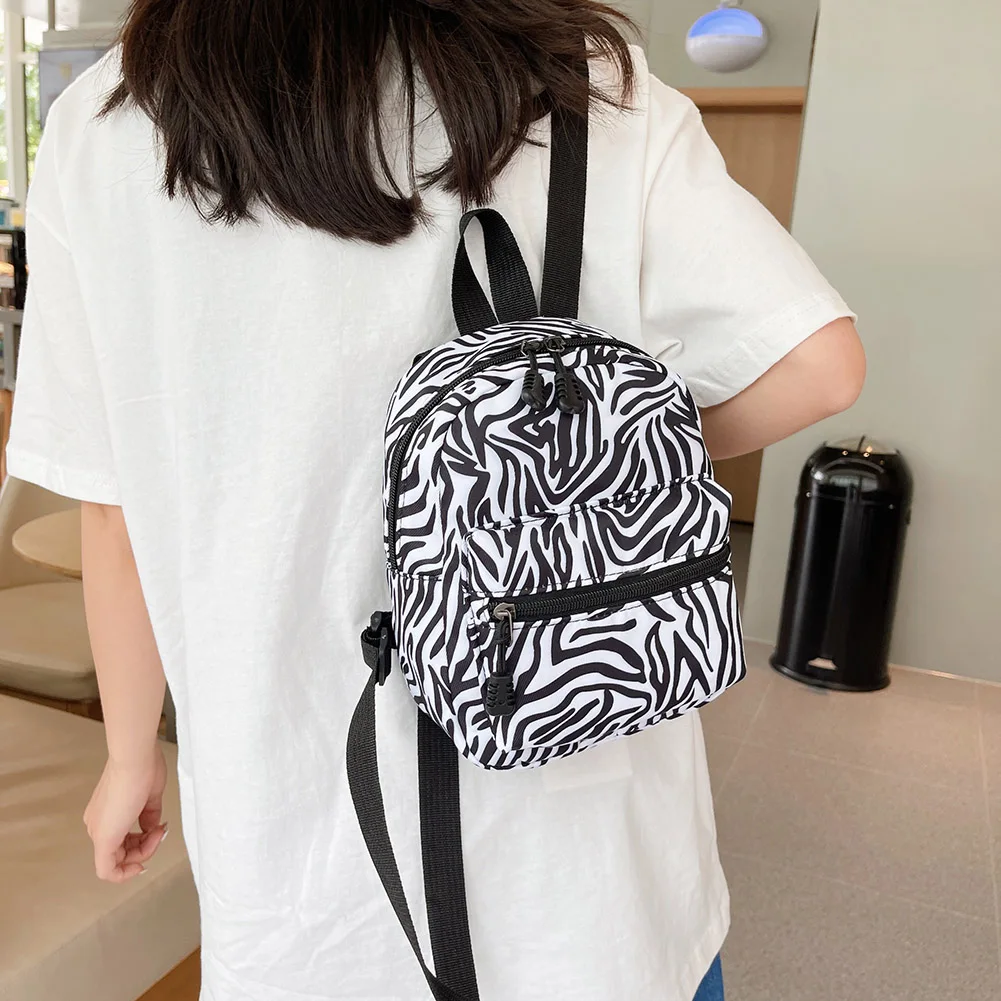 Fashion Women Rucksack Mini Backpack Animal Pattern Printing Handbags High Capacity Travel Bags Casual Bag Cosmetic Bag Rucksack