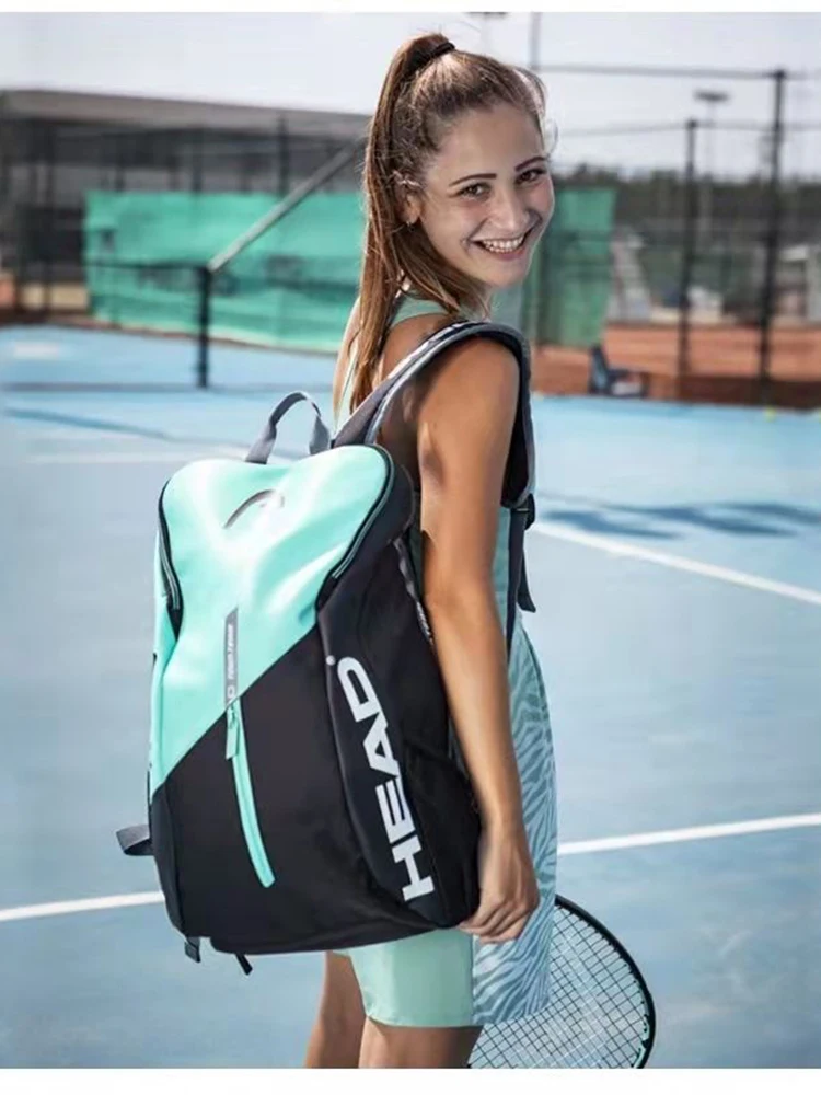 HEAD Tennis Shoulder Bag Tennis Racket Bags for Men and Women Comfortable and Fashionable Tennis Racket Bags Storage Backpack