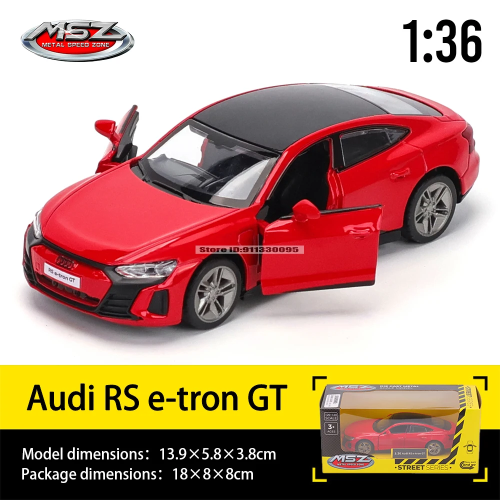 MSZ 1:32 Porsche Carrera GT 911 GT3 RS Audi BMW Nissan car mold die-casting decoration series toy tools gift Alloy manufacturing