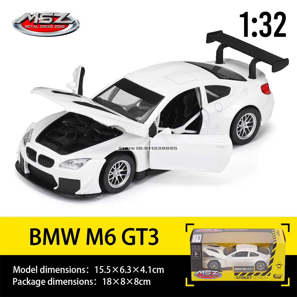MSZ 1:32 Porsche Carrera GT 911 GT3 RS Audi BMW Nissan car mold die-casting decoration series toy tools gift Alloy manufacturing