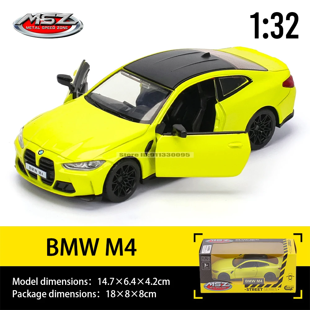 MSZ 1:32 Porsche Carrera GT 911 GT3 RS Audi BMW Nissan car mold die-casting decoration series toy tools gift Alloy manufacturing