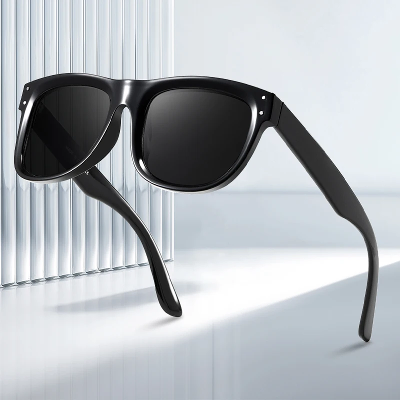 CRIXALIS Vintage Square Sunglasses Women Men Oversized Curve Design Sun Glasses Ladies Fashion Trend Shades Female Male UV400