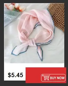 French Cotton Linen Square Hair Scarf Women Girls Spring Summer Korea Hair Band Sweet Scarf Kerchief Girl Headscarf Headdress