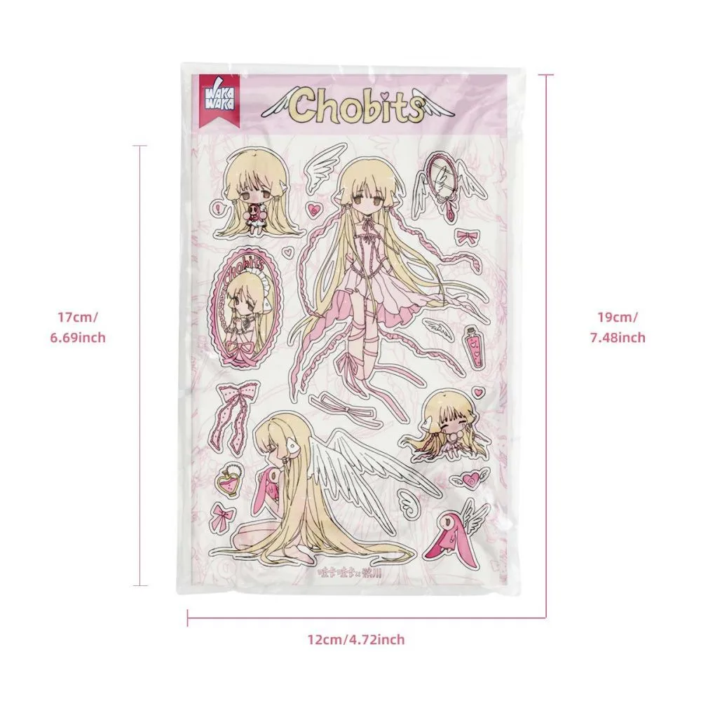 1Pc SCRAPBOOK Decorative Character STICKER Japanese Style Girl Sticker Decals For Journaling Scrapbooking Diy Arts Crafts Album